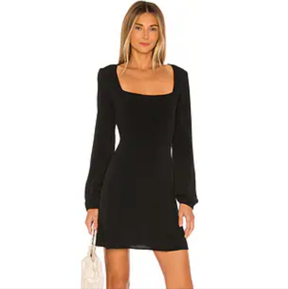 Flynn Syke The Maiden Black Mini Dress